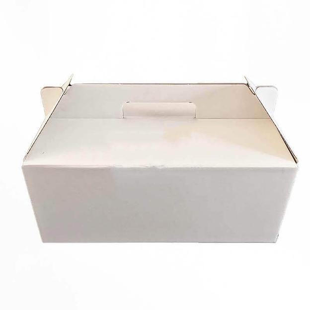 Коробка для торта с ручками 31х21х13 см фото 1