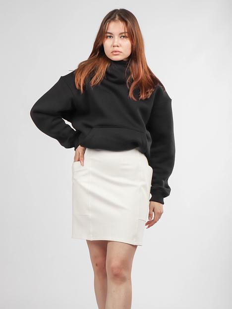 Юбка женская OKSMILE «Джерси» белая фото 4