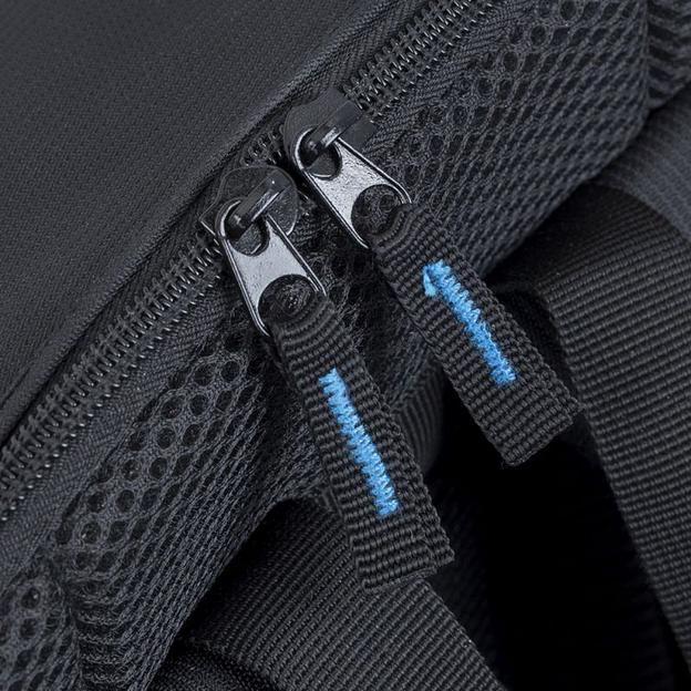 Рюкзак для ноутбука 15.6" Riva 8067 черный полиэстер фото 6