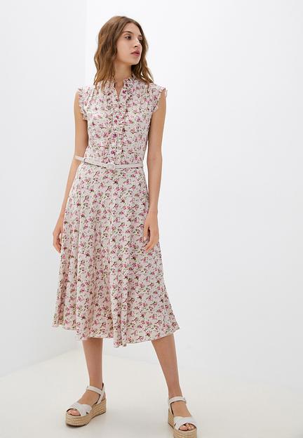 Платье-рубашка с цветочным принтом Elit by Ter-Hakobyan опт фото 1