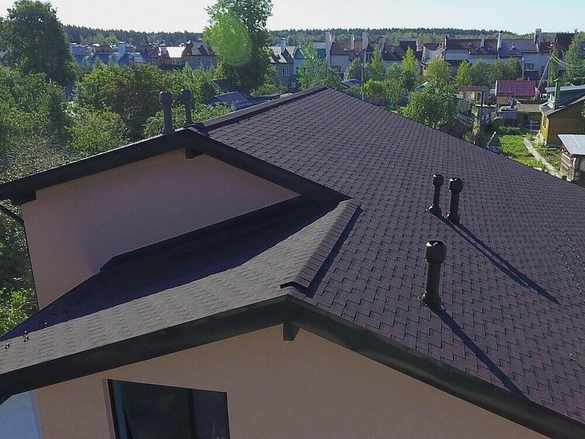 Гибкая черепица Döcke PIE Premium «Генуя» какао опт фото 4