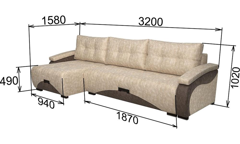 Диван угловой серии «Тик-Так» Идель 17/6 ОПТ фото 4