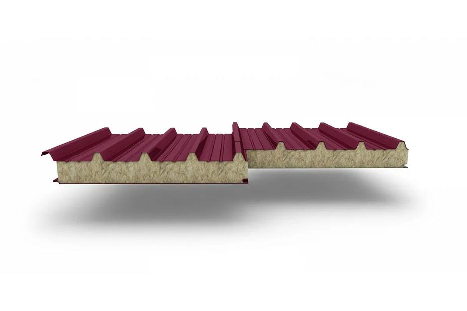 Сэндвич-панель кровельная «Агема» с наполнителем из минераловатной плиты 250 мм фото 1