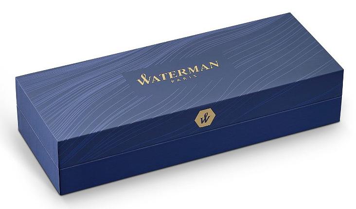 Ручка шариков. Waterman Expert 3 (CWS0951700) Black Laque GT M син. черн. подар.кор. фото 5