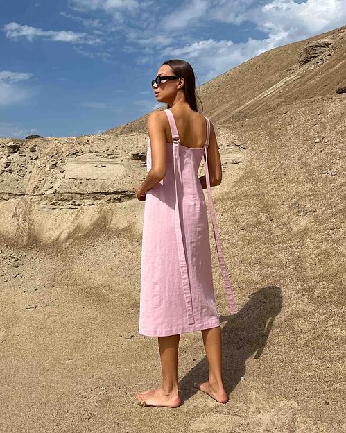 Платье-комбинация с лентами опт фото 5