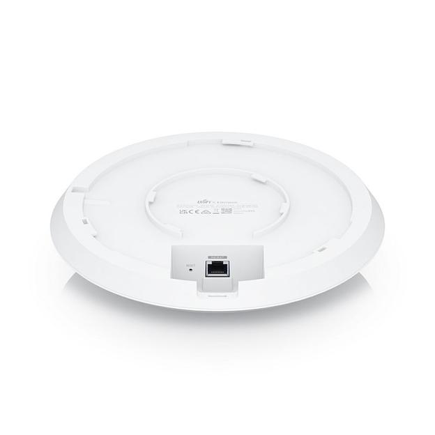 Точка беспроводного доступа Ubiquiti Access Point U6 Enterprise WiFi 6 support (2.4/5/6 GHz bands), 10.2 Gbps aggregate throughput rate, (1) 2.5GbE RJ45 port (PoE In)Powered with PoE+ (U6-Enterprise) фото 4