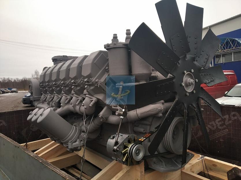 Двигатель без КПП и сцепления 850.1000186 ЯМЗ 850.10 (8501.10) фото 4