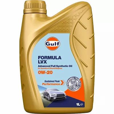 Моторное масло для легковых автомобилей Gulf Formula LVX 0W-20 1 л фото 1