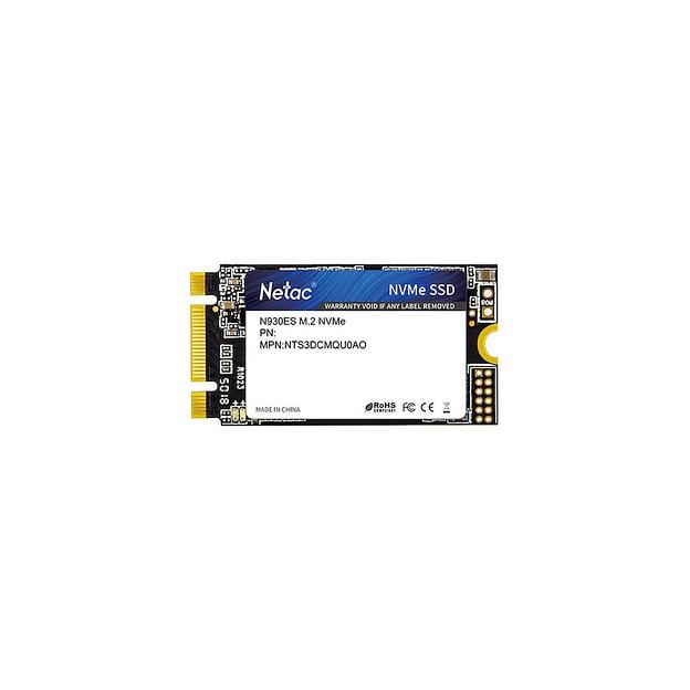 SSD накопитель NETAC N930ES NT01N930ES-128G-E2X 128ГБ, M.2 2242, PCIe 3.0 x2, NVMe, M.2, rtl фото 1