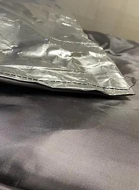 Автоодеяло фольгированное серия «PREMIUM» для суровой зимы (до -50°) 140х60 графит фото 2