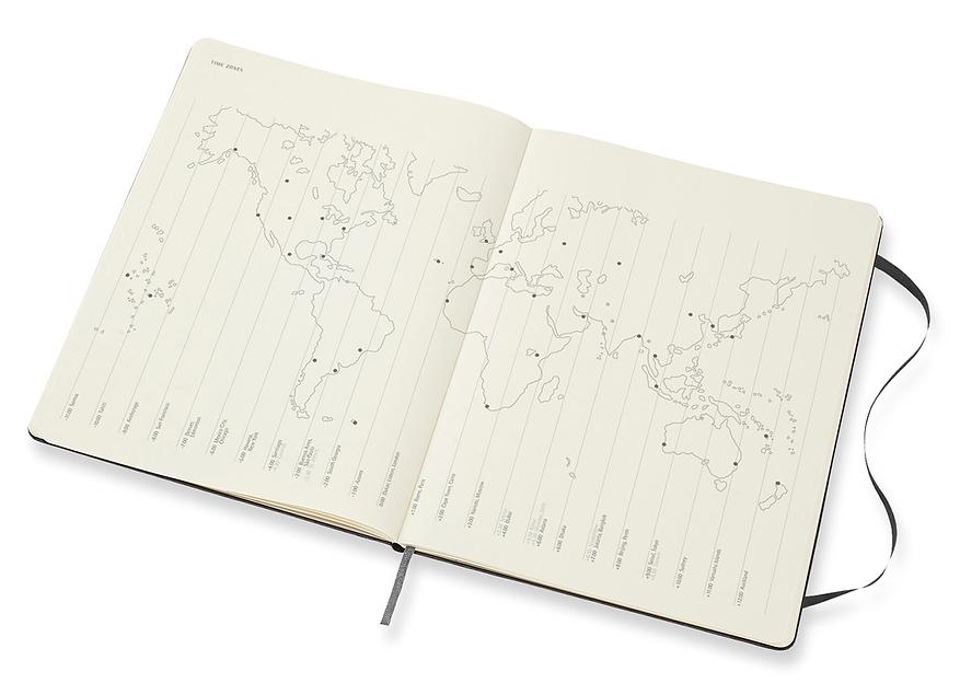 Еженедельник Moleskine CLASSIC WKNT XL 190х250мм 144стр. черный фото 4