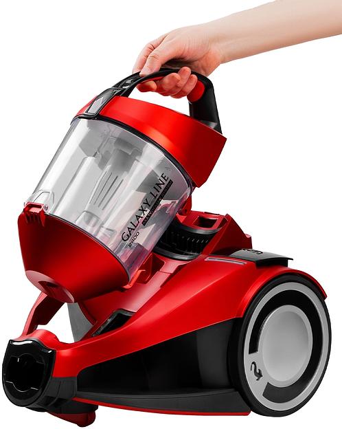 Пылесос Galaxy Line GL 6224 2400Вт красный/черный фото 6