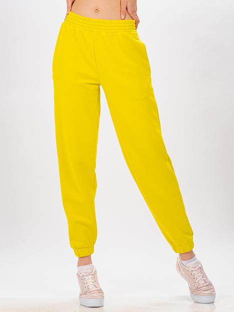 Джоггеры женские, желтый блеск, опт фото 1