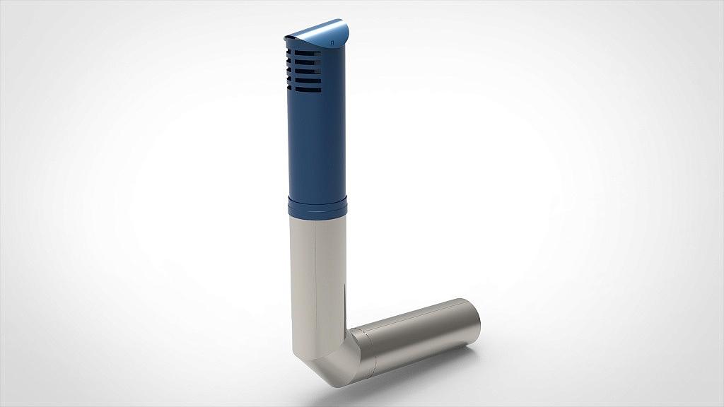 Цокольный дефлектор ЦД ROTADO 125 / ЦД ROTADO 160 / ЦД ROTADO 200 фото 2