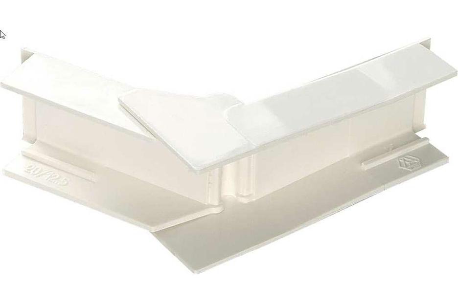 Угол внутренний/внешний изменяемый для кабельного канала 20х12 5 020003S фото 1