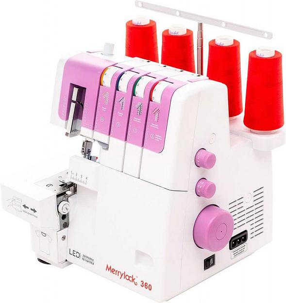 Оверлок Merrylock 360 белый фото 5