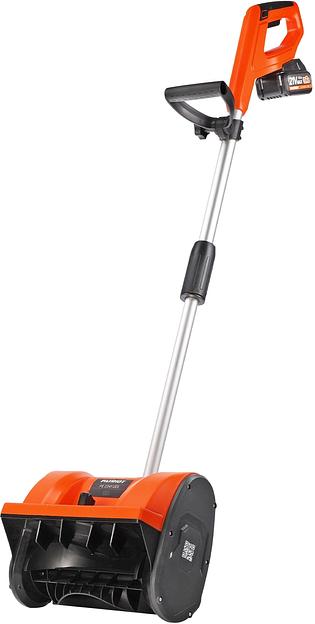 Снегоуборщик электр. Patriot PE 2341 UES 21V MAX+1АКБ 4Ah+З\У фото 1