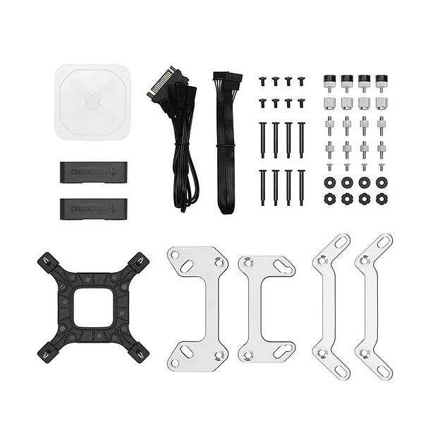 LS520 R-LS520-BKAMNT-G-1 240mm, Intel LGA2066/2011-v3/2011/1700/1200/1151/1150/1155, AMD sTRX4/sTR4/AM5/AM4 (727484) фото 8