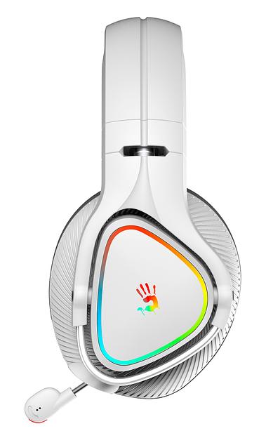 Наушники с микрофоном A4Tech Bloody MR710 серый 1.5м мониторные BT/Radio оголовье (MR710 GREY) фото 7