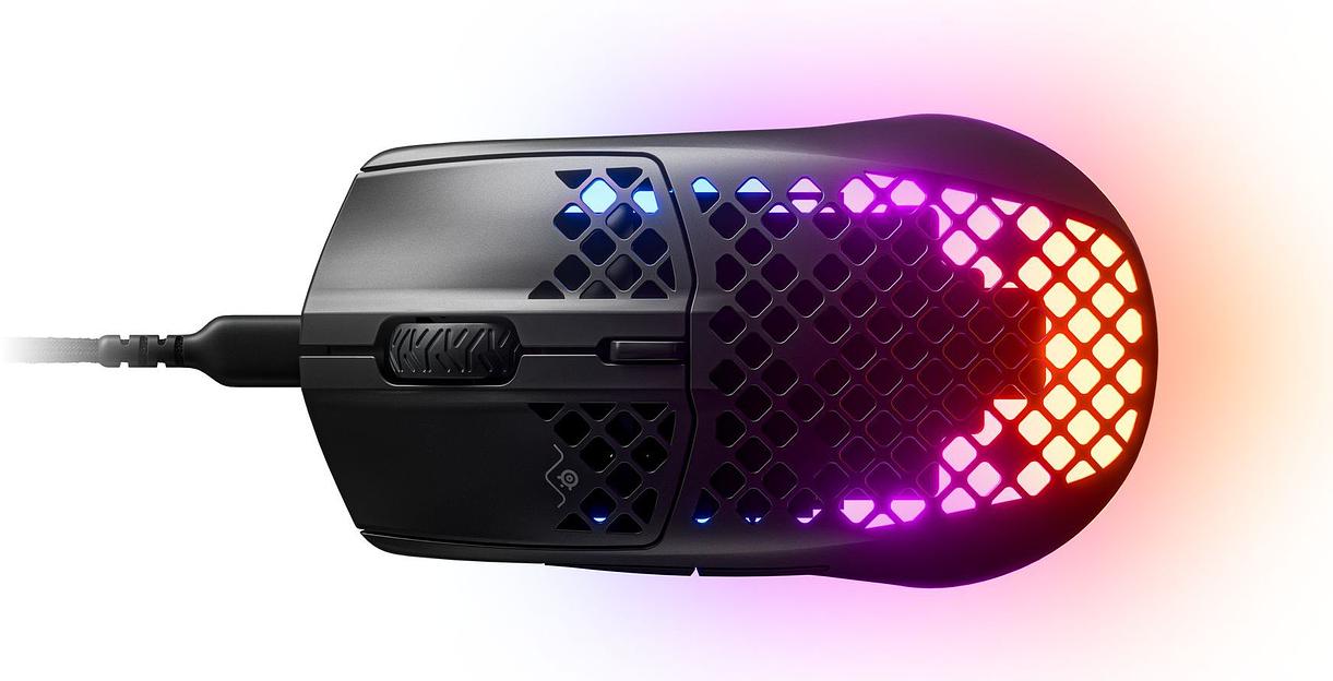 Мышь Steelseries Aerox 3 черный оптическая (8500dpi) USB фото 1