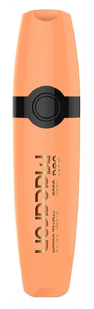 Текстовыделитель Deli EU356-OR Macaron скошенный пиш. наконечник 1-5мм персиковый фото 1