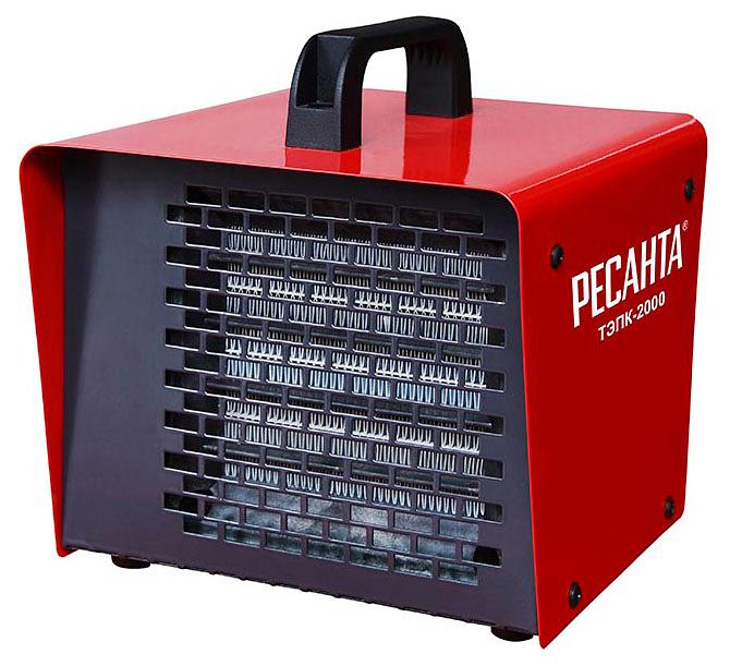 Тепловая пушка электрическая Ресанта ТЭПК-2000 2000Вт красный фото 1