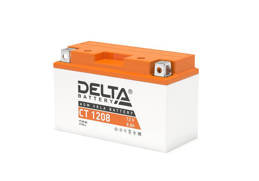Аккумуляторная батарея DELTA BATTERY CT 1208 фото 3