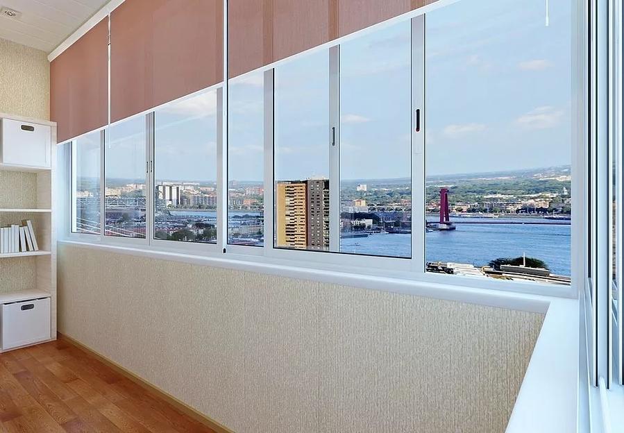 Услуга по алюминиевому холодному остеклению фото 9