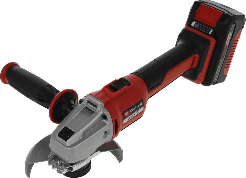 Углошлифовальная машина Einhell PXC AXXIO 8500об/мин рез.шпин.:M14 d=125мм (4431151SET) фото 1