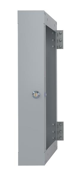 Секция для настенного шкафа задняя 6U серии WP. цвет темно-серый (RAL 7000) фото 1