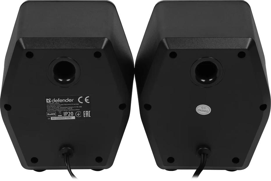 Defender Акустическая 2.0 система Solar 9 10Вт, BT/Light питание от USB Defender 65939 фото 8