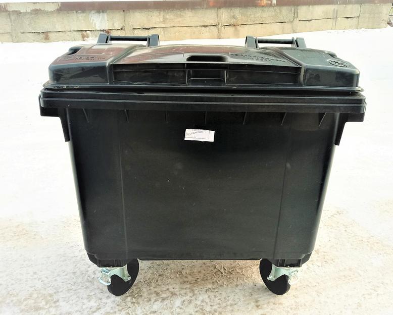 Мусорный контейнер 770л Серый фото 1