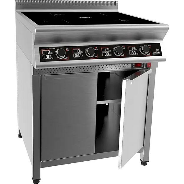 Плита индукционная на тепловой подставке 4 конфорки Кобор I7-4SТ фото 1