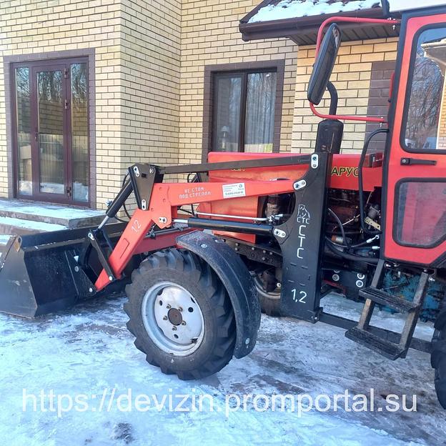 Погрузчик фронтальный СТС-1 тонна на МТЗ, т40, ЮМЗ, фото 4