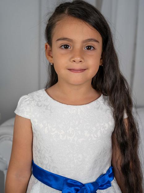 Платье для девочки Энди нарядное, синее, 21-188 опт фото 3