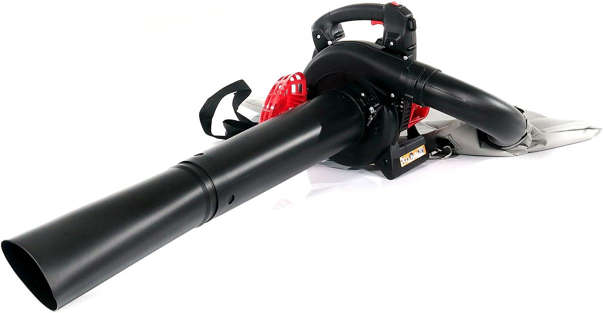 Воздуходувка-пылесос Интерскол ВБ 28П черный/красный фото 1