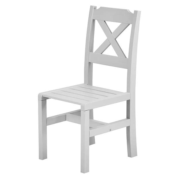  Деревянный стул кухонный со спинкой Больмен, Светло-серый, опт фото 1