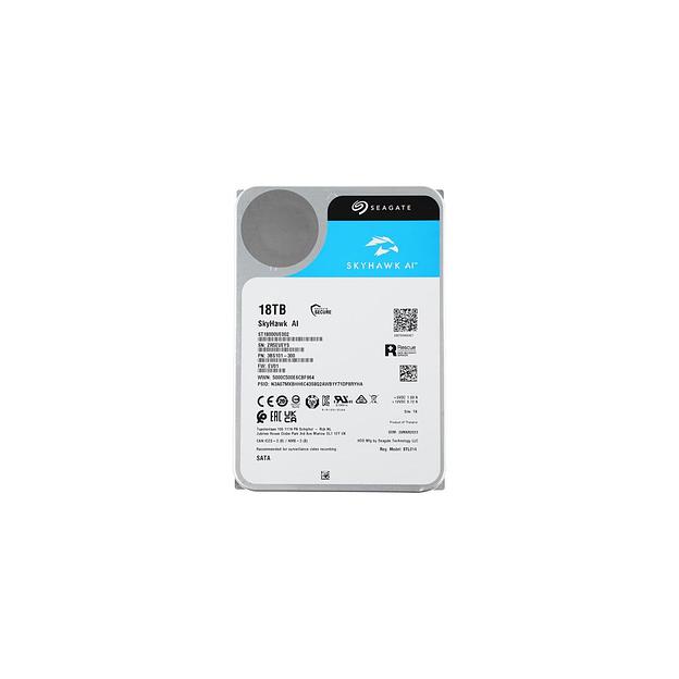 Жесткий диск Seagate SkyHawkAI ST18000VE002, 18ТБ, HDD, SATA III, 3.5" фото 1