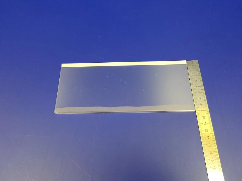 Карман пластиковый для витрин и стеллажей.(210х90мм) фото 2