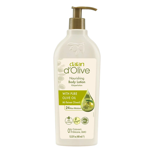 Лосьон для тела Dalan «D’Olive» питательный с оливковым маслом, 400 мл фото 1
