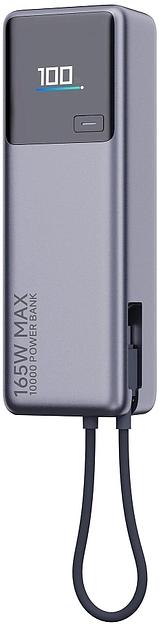 Внешний аккумулятор Xiaomi 165W Power Bank 10000mAh (Integrated Cable) фото 2