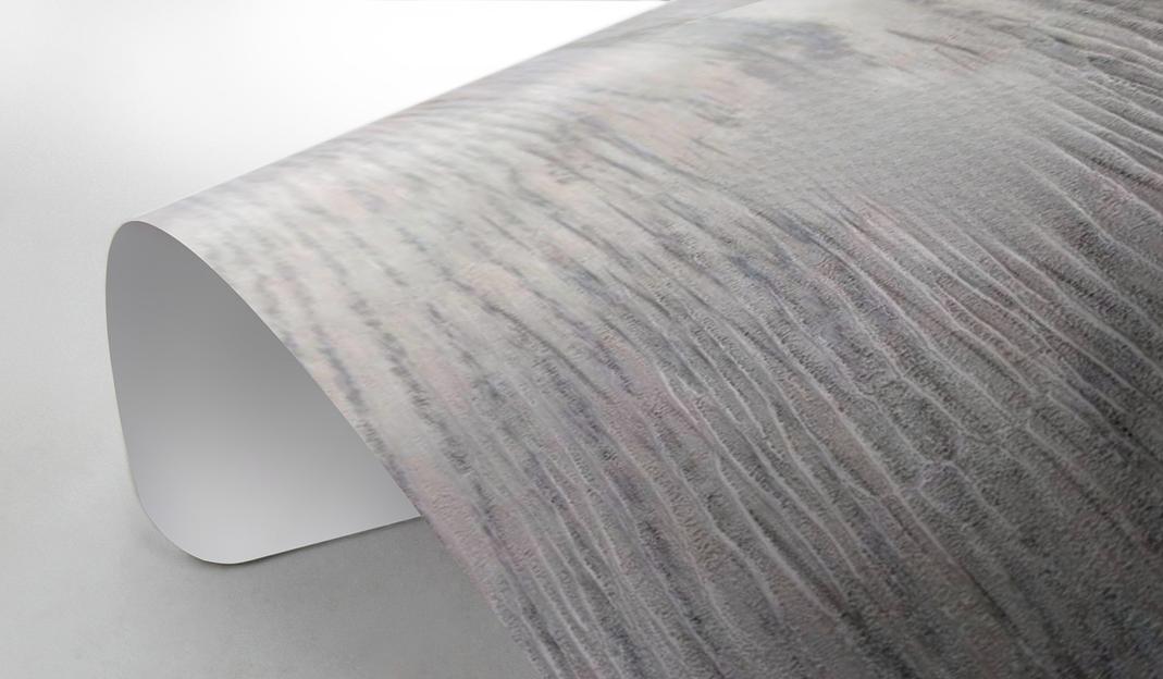 Плёнка ПВХ «MSD Ясень» для производства натяжных потолков, фактурное матовое покрытие ОПТ фото 1