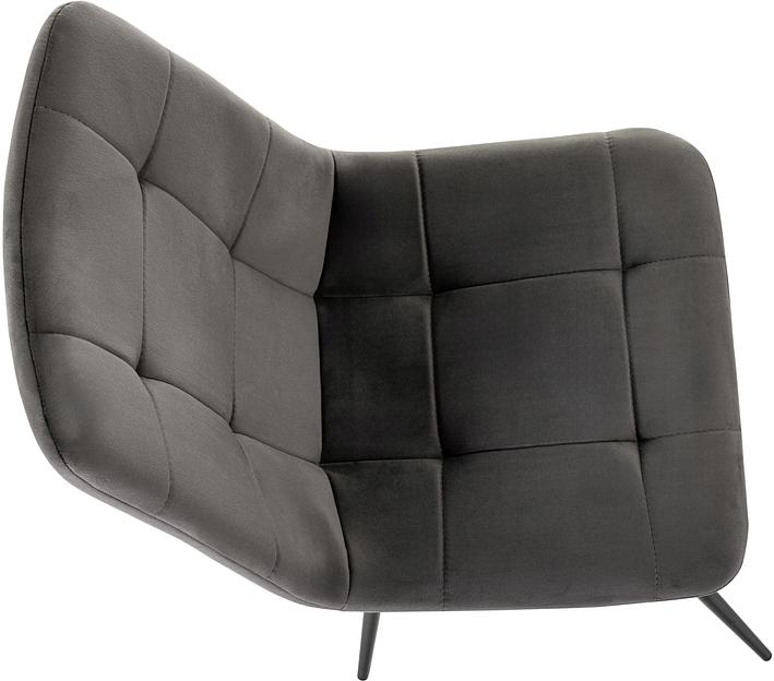 Стул для дома Бюрократ CH-K1_4 комплект 4шт т.серый Holland 18 металл черный на ножках (CH-K1_1/HL18_4) фото 9