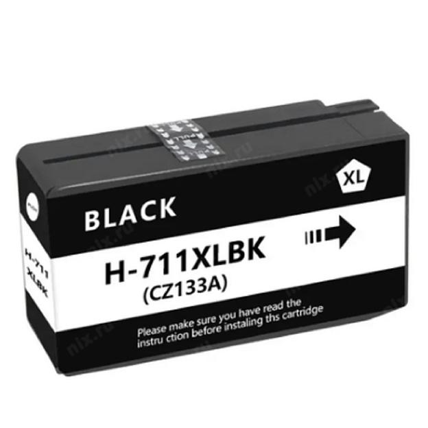 Струйный картридж NV Print 711 (NV-CZ133A) Black для HP Designjet T120/T520 (73 мл) фото 1