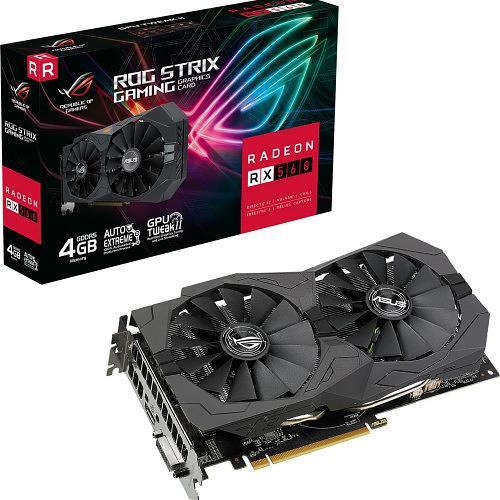 Видеокарта ASUS AMD Radeon RX 560 4GB ROG-STRIX-RX560-4G-V2-GAMING фото 1