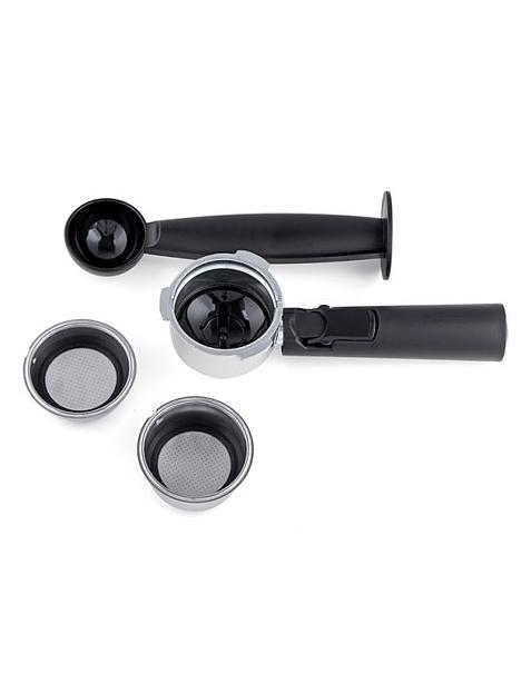 Кофеварка рожковая Kitfort КТ-703 серебристый/черный фото 8