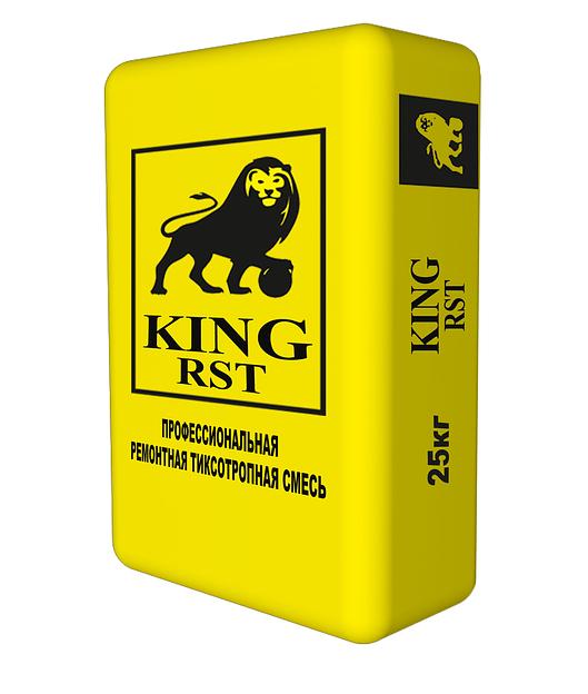 King RST ремонтная тиксотропная смесь 25 кг фото 1