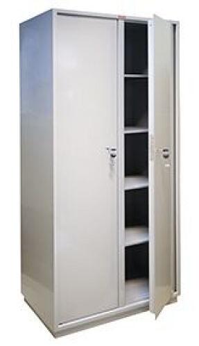 Бухгалтерский шкаф металлический КБ-10н, 1850х880х390 мм фото 1
