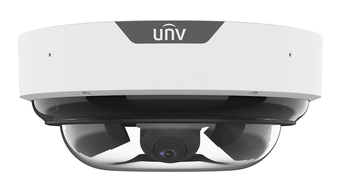 Видеокамера IP OmniView, 1/2.7"CMOS, 4*5MP (2880*1620)@30 к/с, Ultra 265|H.265|H.264|MJPEG, 3 потока, 130дБ WDR, 2.7 ~ 13.5 мм объектив, 0.002Лк @F1.2, угол зрения: 360°, встроенный микрофон, ИК-подствека до 50м, поддержка Micro SD карт памяти до 512 Гбай фото 1