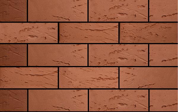 Кирпич лицевой Красный Рустика ГОСТ опт фото 2